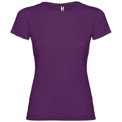 JAMAICA SHORT SLEEVE LADIES TEE SHIRT in Purple