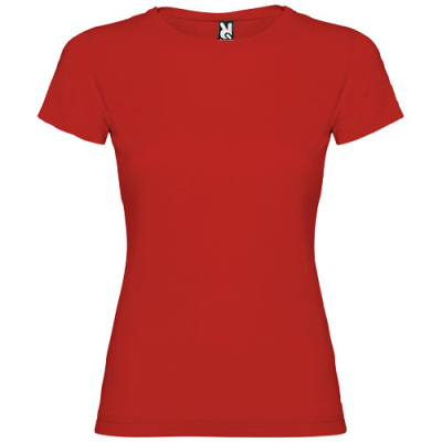 JAMAICA SHORT SLEEVE LADIES TEE SHIRT in Red