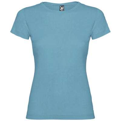 JAMAICA SHORT SLEEVE LADIES TEE SHIRT in Turquois