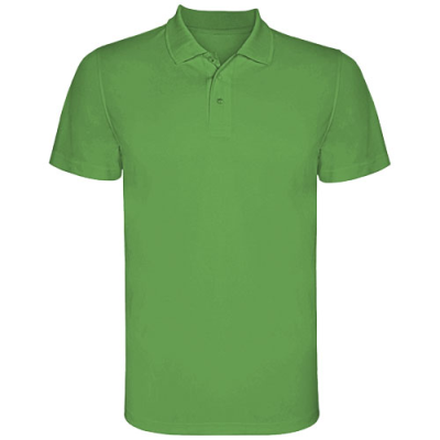 MONZHA SHORT SLEEVE CHILDRENS SPORTS POLO in Fern Green