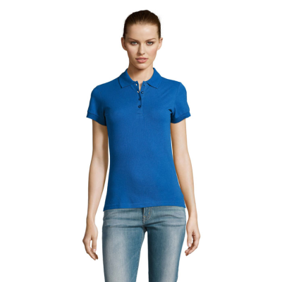 PASSION LADIES POLO 170G in Blue