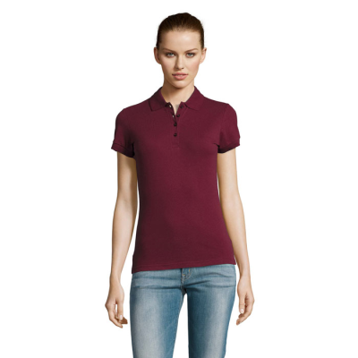 PASSION LADIES POLO 170G in Brown