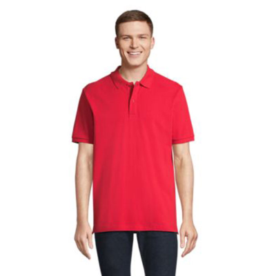 PEGASE POLO ORGANIC 210G in Red