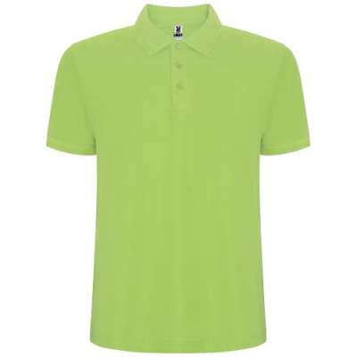 PEGASO PREMIUM SHORT SLEEVE CHILDRENS POLO in Mantis Green