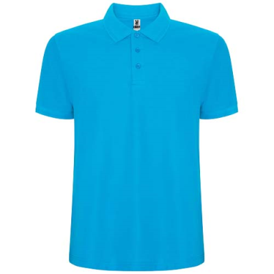 PEGASO PREMIUM SHORT SLEEVE CHILDRENS POLO in Turquois