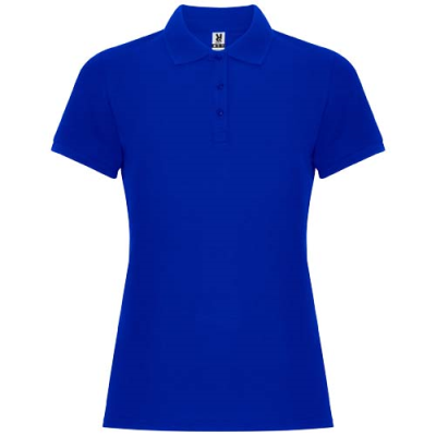 PEGASO PREMIUM SHORT SLEEVE WOMENS POLO in Blue