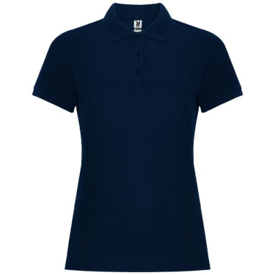 PEGASO PREMIUM SHORT SLEEVE WOMENS POLO in Navy Blue