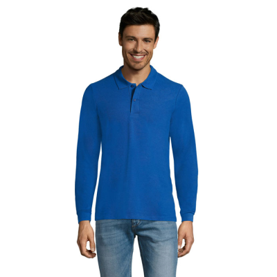 PERFECT LSL MEN POLO 180 in Blue