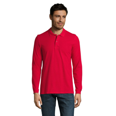 PERFECT LSL MEN POLO 180 in Red