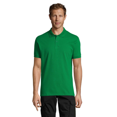 PERFECT MEN POLO 180G in Green
