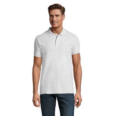 PERFECT MEN POLO 180G in White