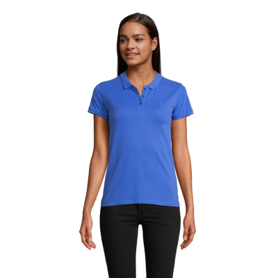 PLANET LADIES POLO 170G in Blue