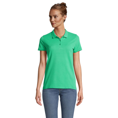 PLANET LADIES POLO 170G in Green