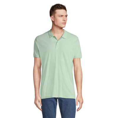 PLANET MEN POLO 170G in Green