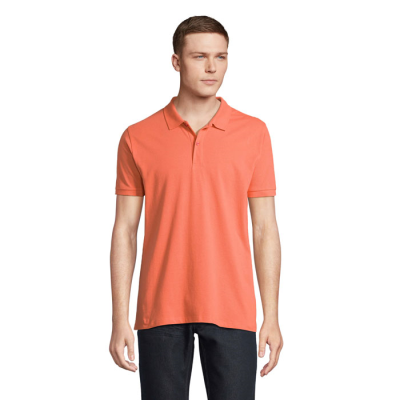 PLANET MEN POLO 170G in Orange