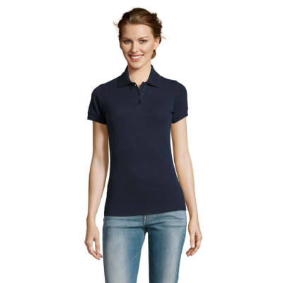 PRIME LADIES POLO 200GR in Blue