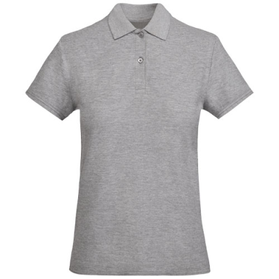 PRINCE SHORT SLEEVE LADIES POLO in Marl Grey