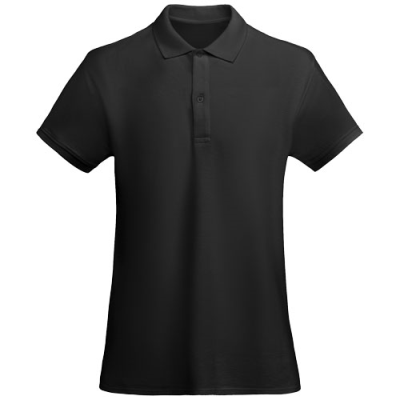 PRINCE SHORT SLEEVE LADIES POLO in Solid Black