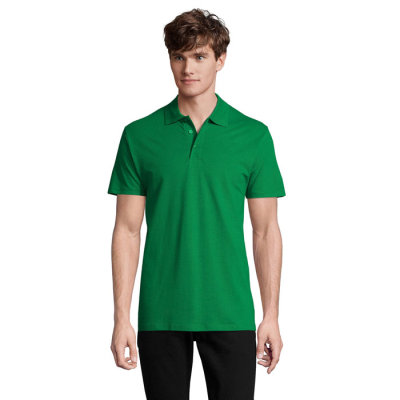 SPRING II MEN POLO 210G in Green