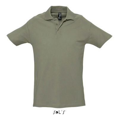 SPRING II MEN POLO 210G in Green