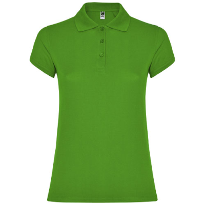 STAR SHORT SLEEVE LADIES POLO in Grass Green