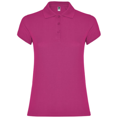 STAR SHORT SLEEVE LADIES POLO in Rossette