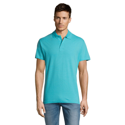 SUMMER II MEN POLO 170G in Blue