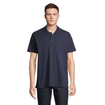 SUMMER II MEN POLO 170G in Blue