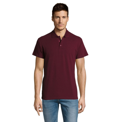 SUMMER II MEN POLO 170G in Brown