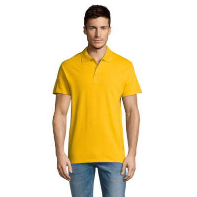 SUMMER II MEN POLO 170G in Gold