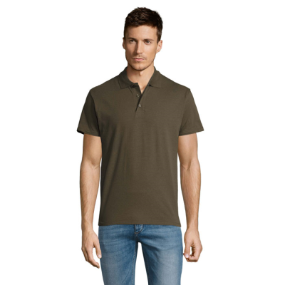 SUMMER II MEN POLO 170G in Green