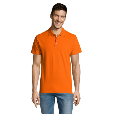 SUMMER II MEN POLO 170G in Orange