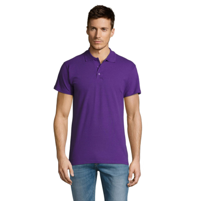 SUMMER II MEN POLO 170G in Purple