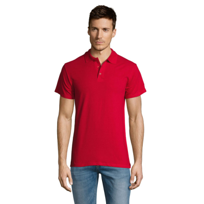 SUMMER II MEN POLO 170G in Red