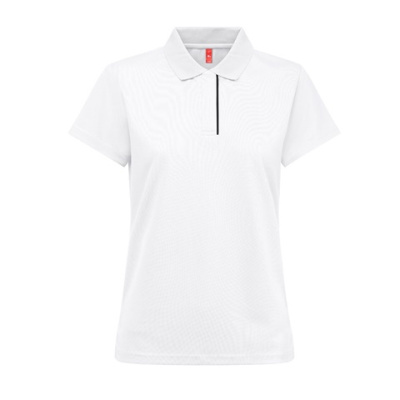 THC DYNAMIC LADIES WH LADIES TECHNICAL POLO - XS in White