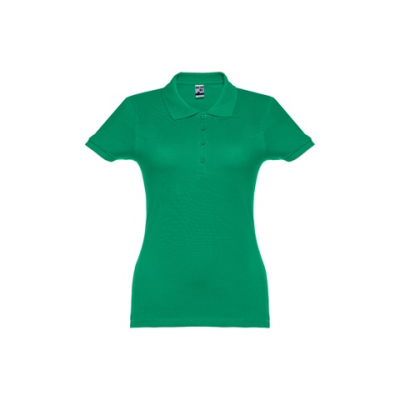 THC EVE LADIES POLO SHIRT - L in Green