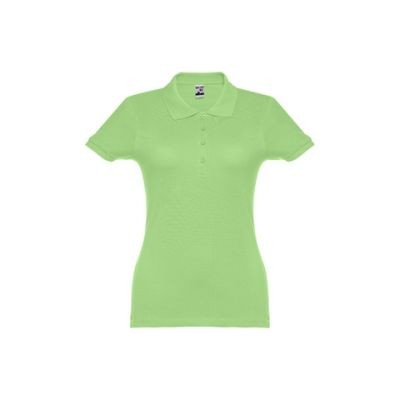 THC EVE LADIES POLO SHIRT - L in Pale Green