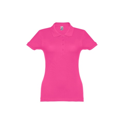 THC EVE LADIES POLO SHIRT - L in Pink