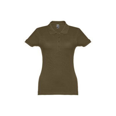 THC EVE LADIES POLO SHIRT - S in Army Green