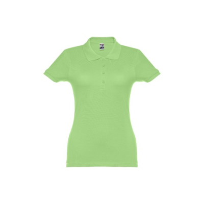 THC EVE LADIES POLO SHIRT - S in Pale Green