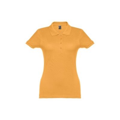 THC EVE LADIES POLO SHIRT - XXL in Dark Yellow