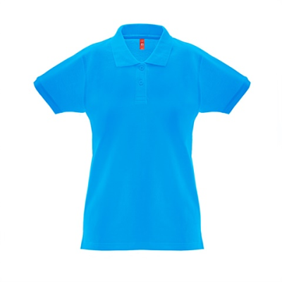 THC MONACO LADIES LADIES POLO SHIRT - L in Acqua Blue