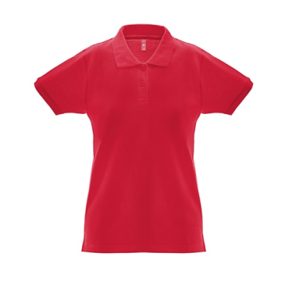 THC MONACO LADIES LADIES POLO SHIRT - L in Red