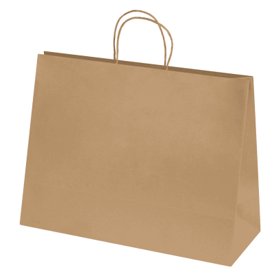 BAGS - ASHDOWN XL PAPER GIFT BAG with Twisted Handles - Kraft - 150Gsm