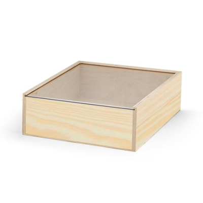 BOXIE CLEAR TRANSPARENT S WOOD BOX