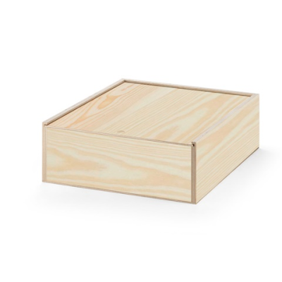 BOXIE WOOD L in Dark Natural