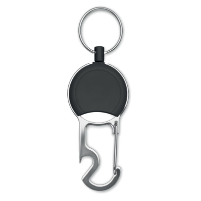 RETRACTABLE BADGE HOLDER SET in Black