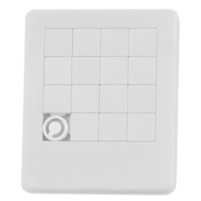 SLIDING PUZZLE GAME in White
