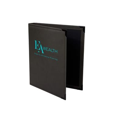 A4 FAUX LEATHER RING BINDER