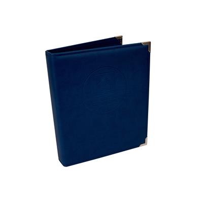 A4 FAUX LEATHER RING BINDER